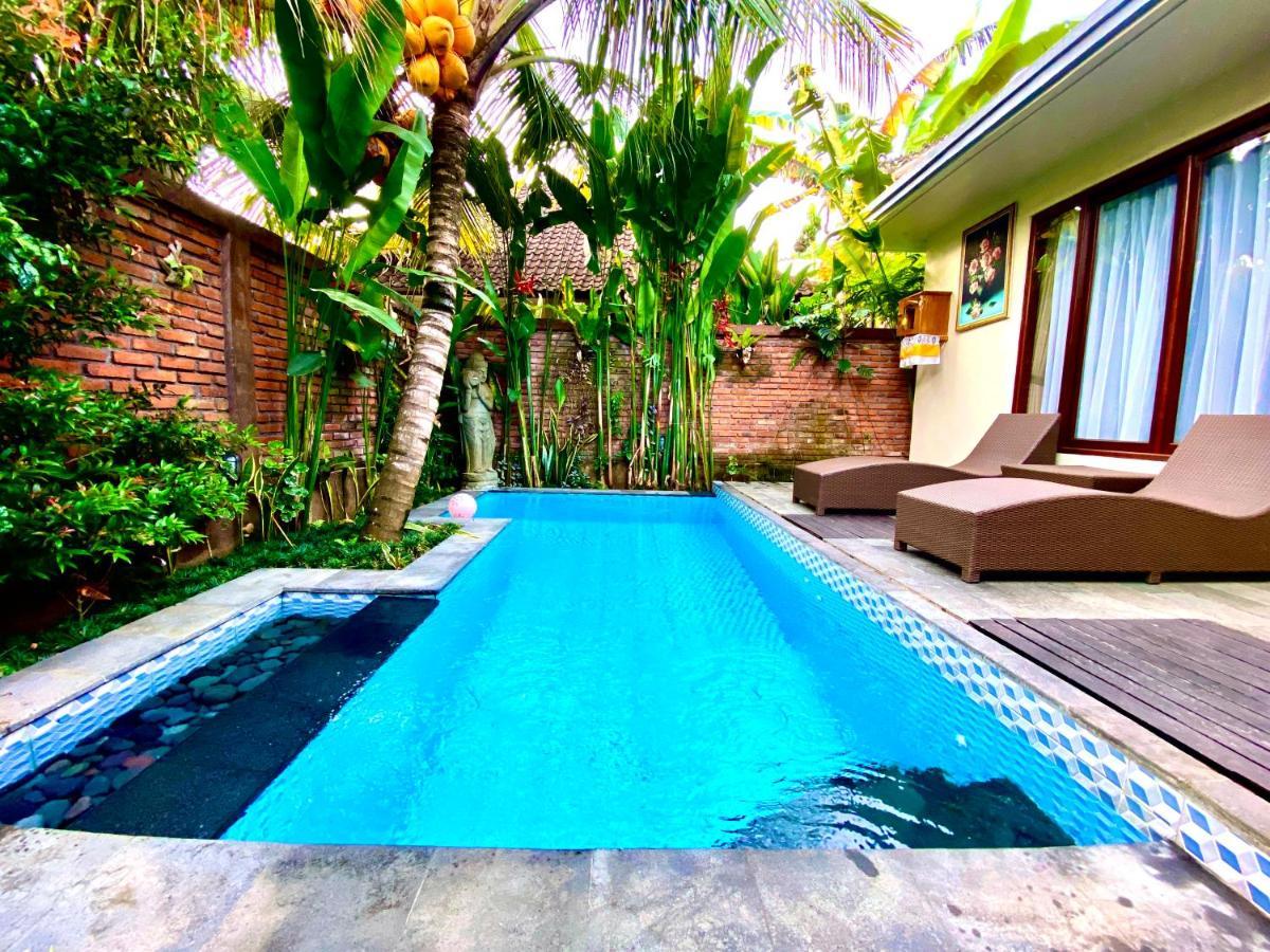 Ubud mesari Private Pool Villa Exterior foto