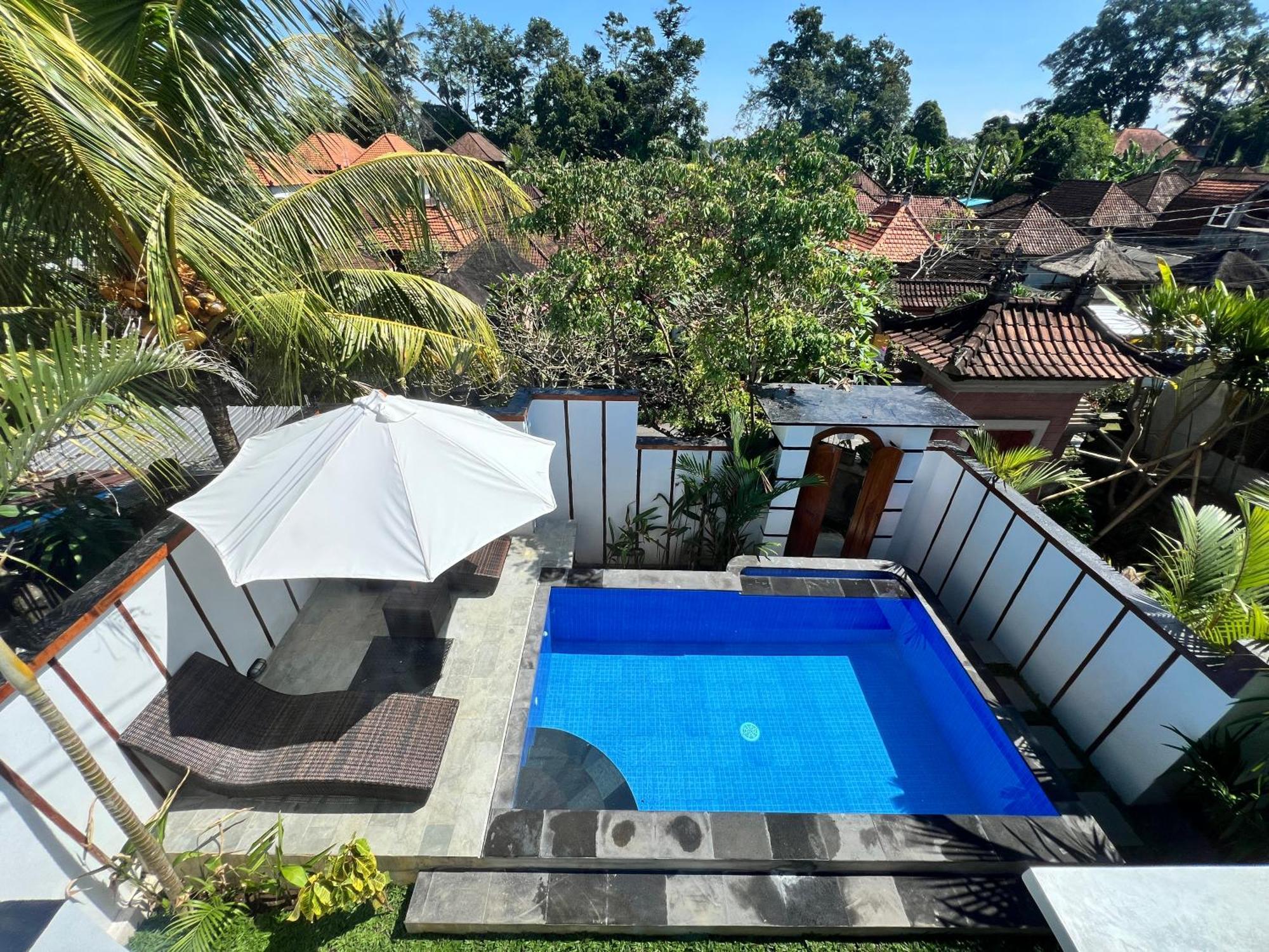 Ubud mesari Private Pool Villa Exterior foto