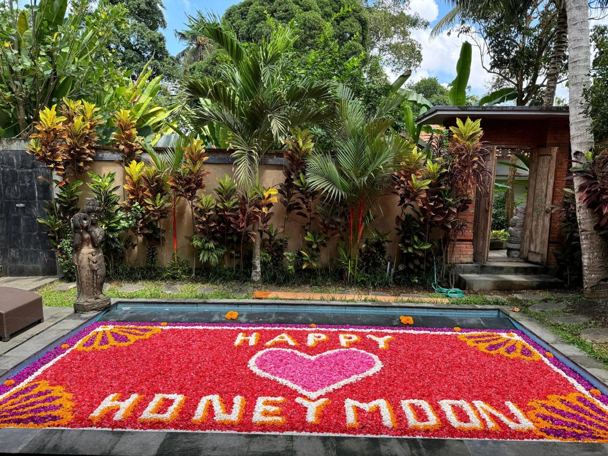 Ubud mesari Private Pool Villa Exterior foto